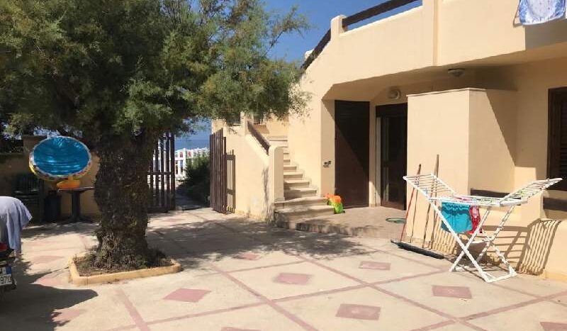 Small villa on sea front