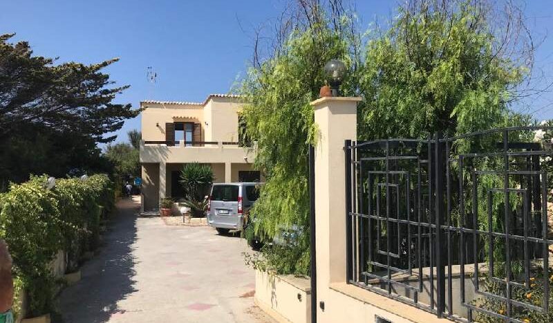 Small villa on sea front