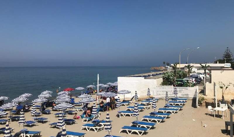 Small villa on sea front